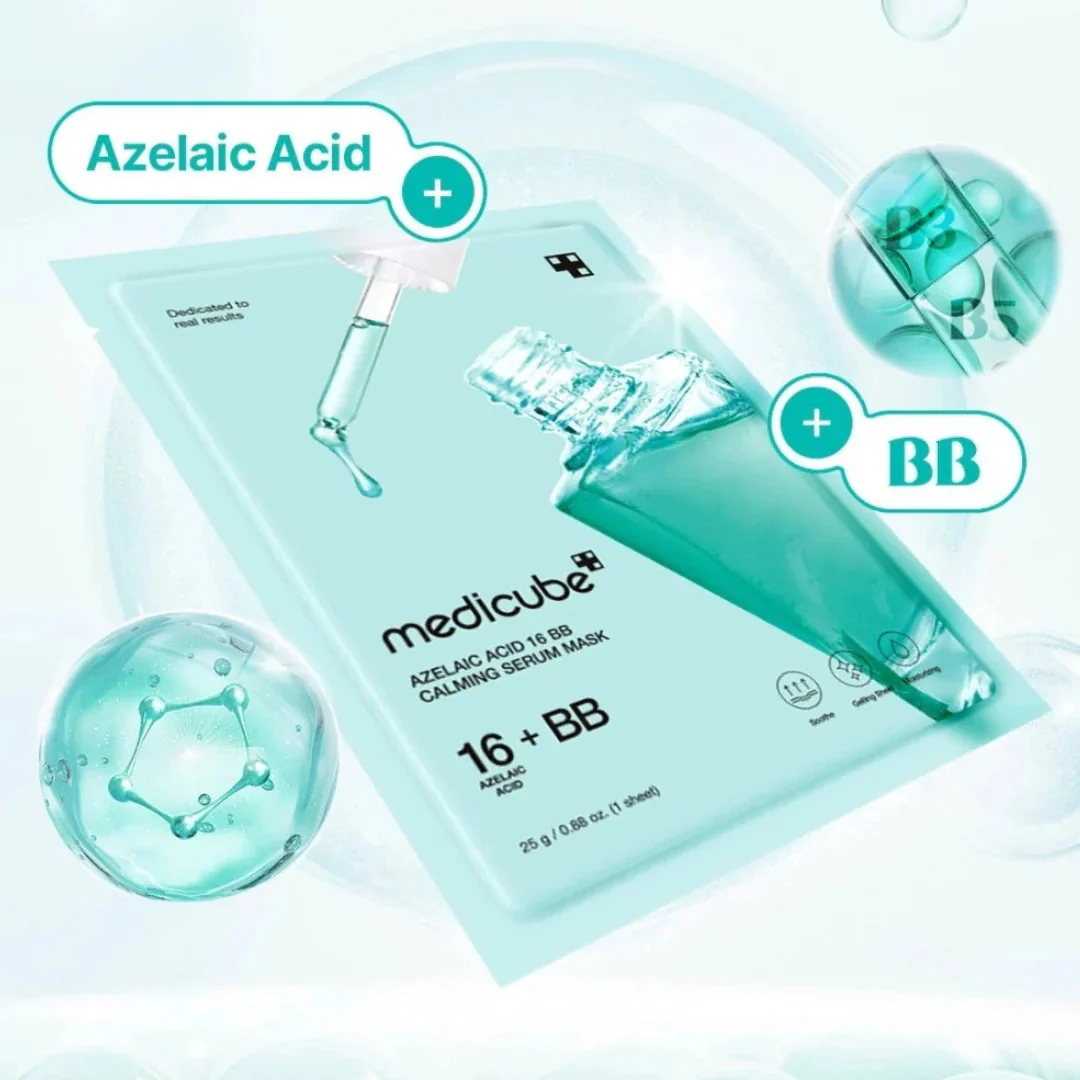 Medicube Azelaic Acid 16 BB Claming Serum Mask 1Pc - Image 3