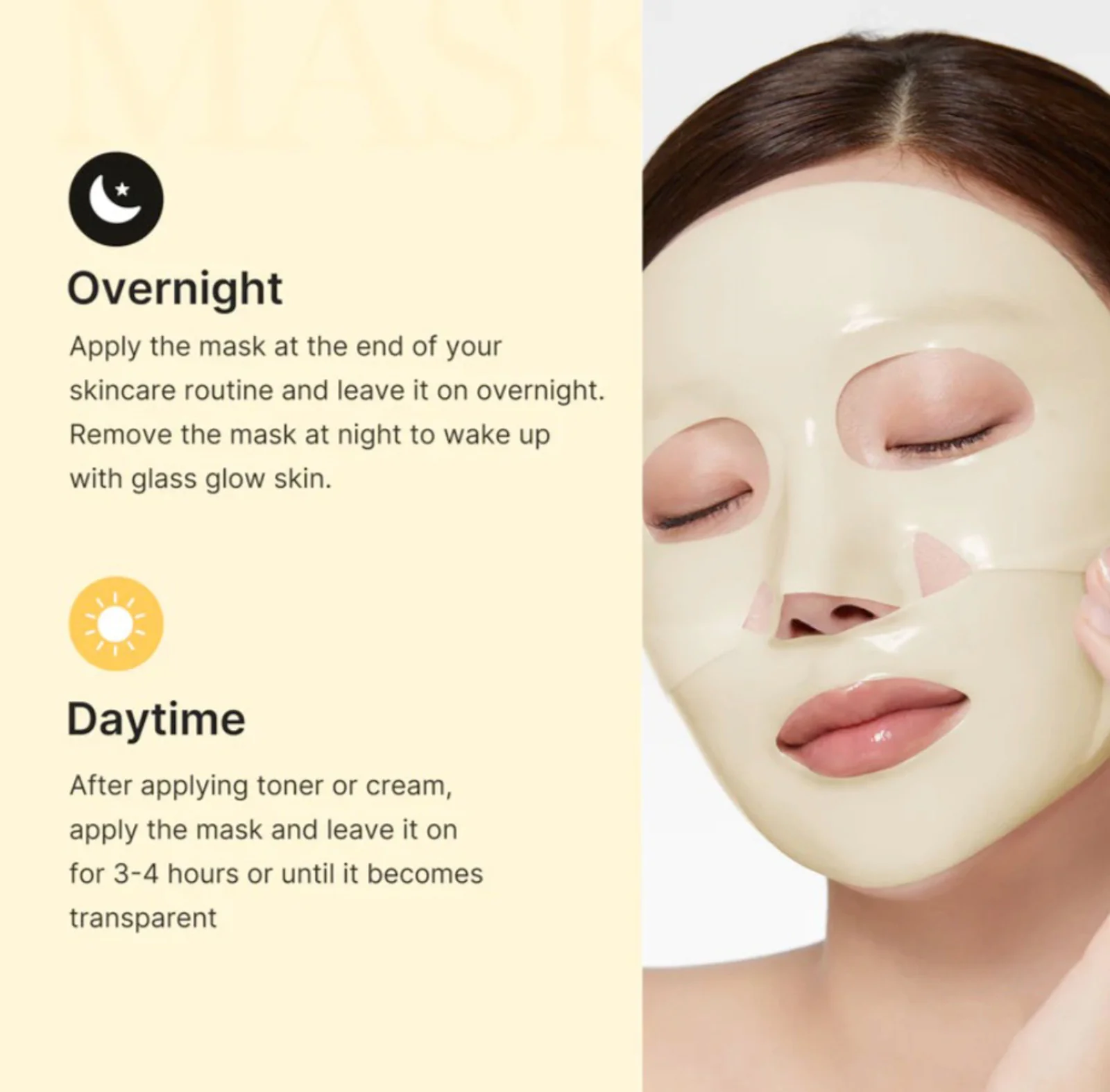 Medicube Kojic Acid Turmeric Brightening Gel Mask 1Pc - Image 2