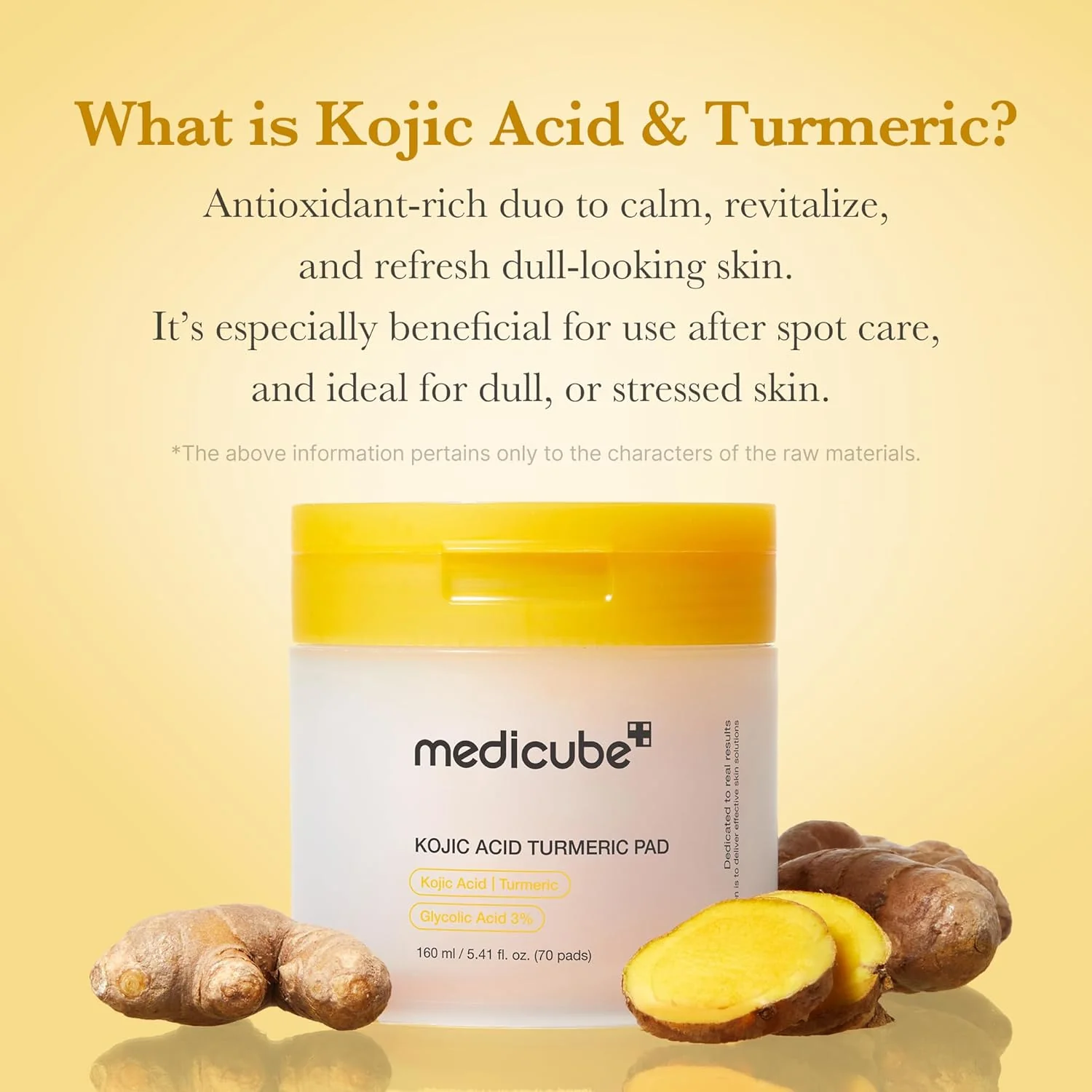Medicube Kojic Acid Turmeric Pad 70 Pads - Image 2