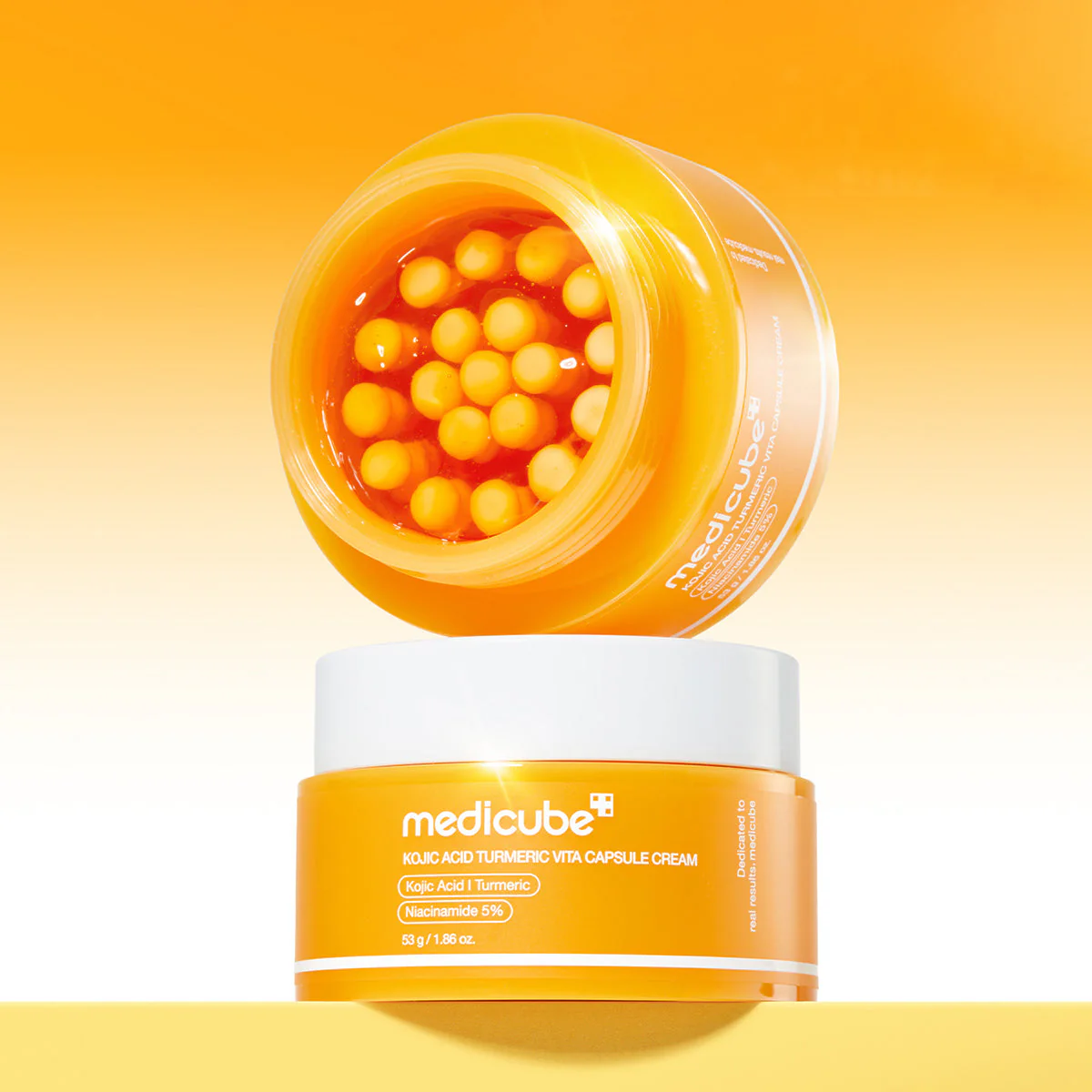 Medicube Kojic Acid Turmeric Vita Capsule Cream 53g - Image 3