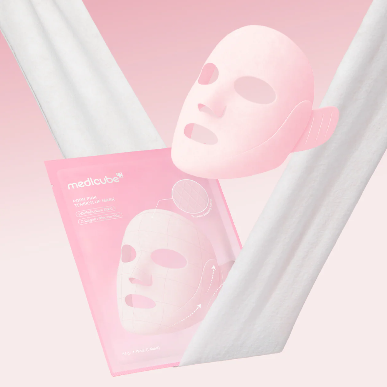 Medicube Pdrn Pink Lift Up Mask Box Set - Image 2