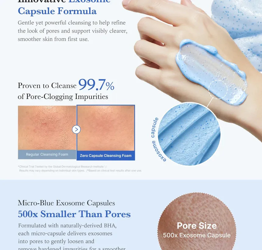 Medicube Zero Pore Clearing Capsule Cleansing Foam 120g - Image 4