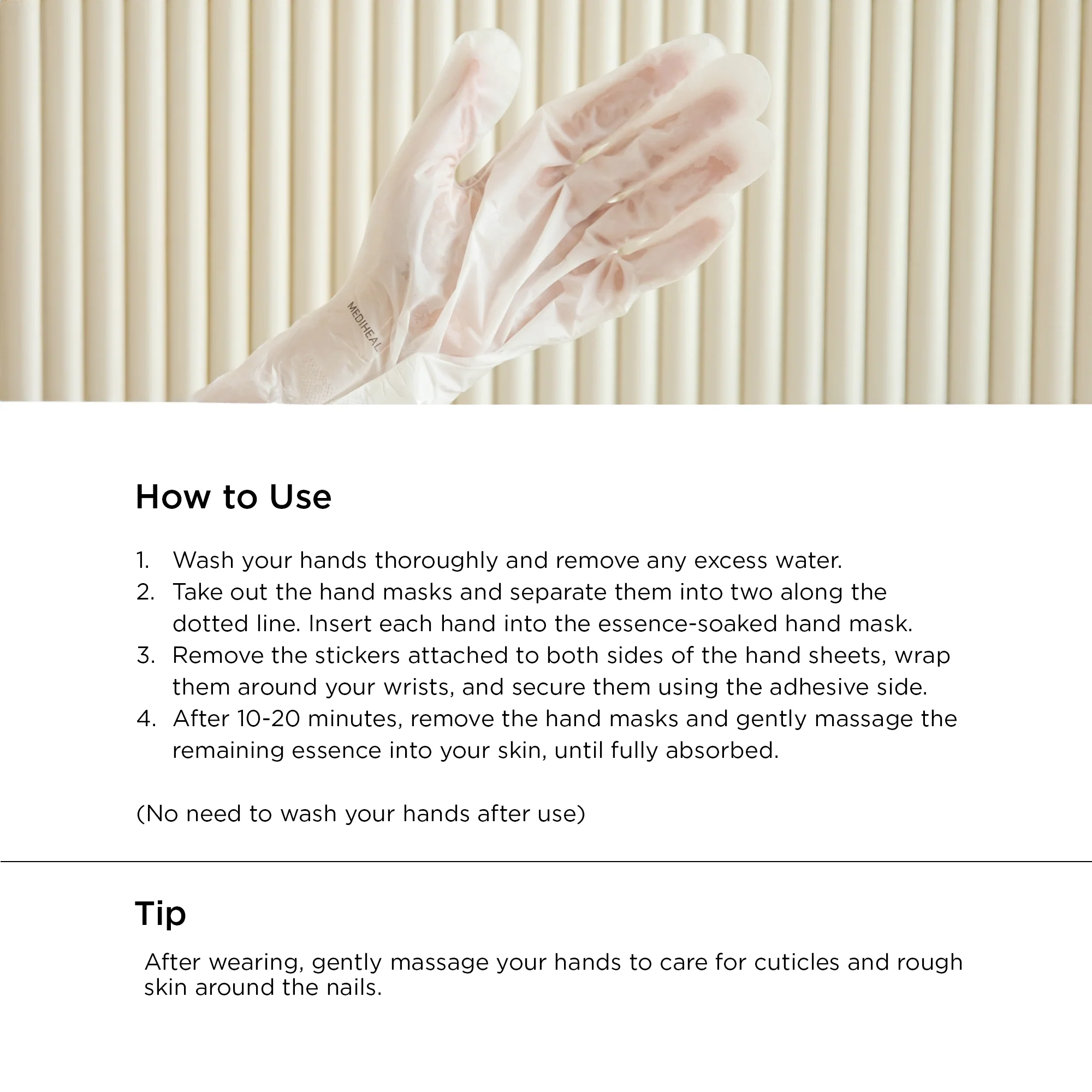 Mediheal Derma Layer Hand Mask 1Pcs - Image 4