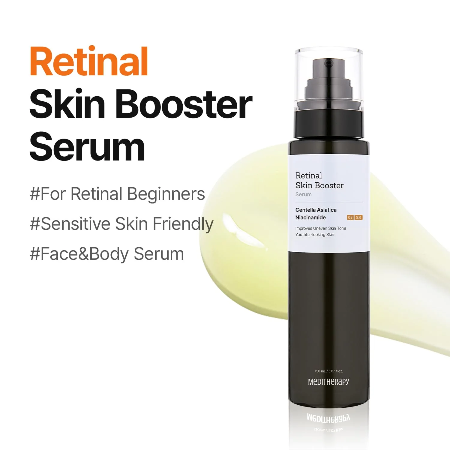 Meditherapy Retinal Skin Booster Serum 150ml - Image 5