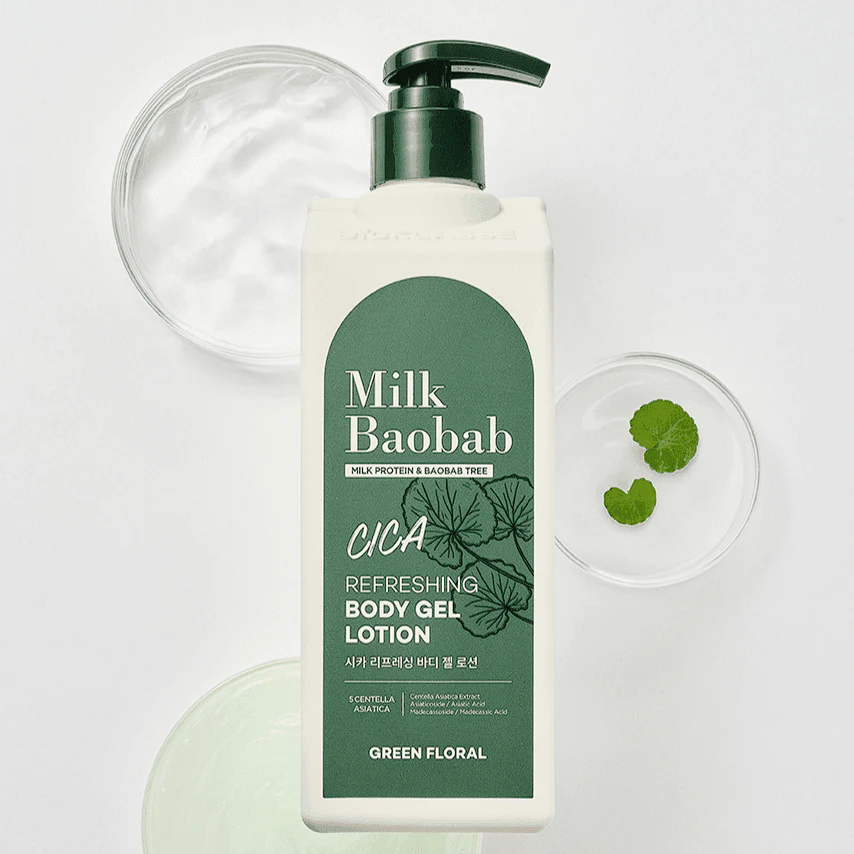Milk Baobab Cica Refreshing Body Gel Lotion 500ml - Image 2