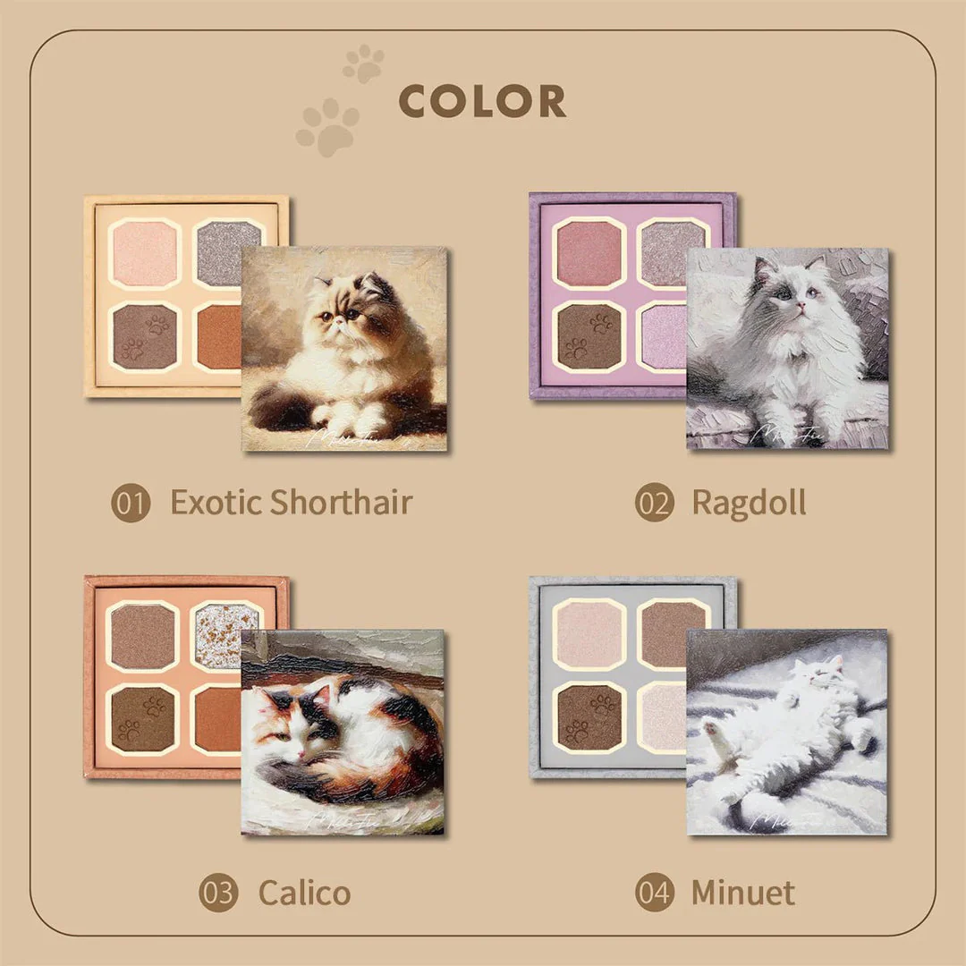 Millefee My Kitty Eyeshadow Palette - Image 5