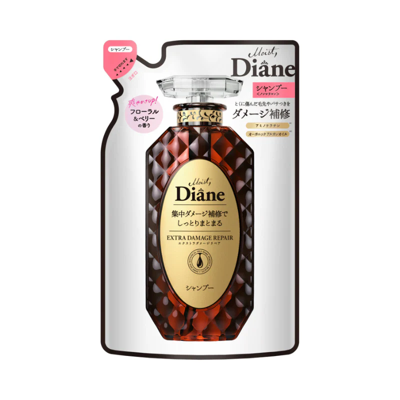 Moist Diane Perfect Beauty Extra Shampoo Refill 330ml - Image 2