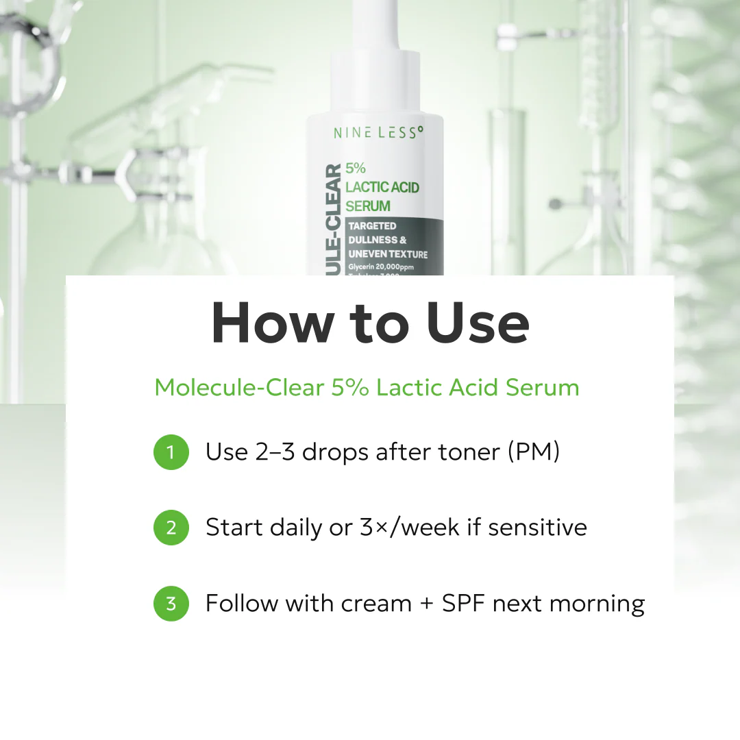 Nineless Molecule-Clear Acid Serum 30ml - Image 9