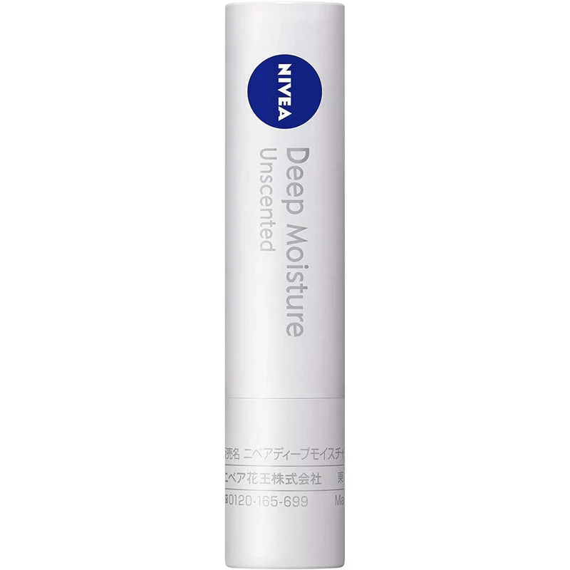 Nivea Deep Moisture Lip Fragrance Free 2.2g - Image 2