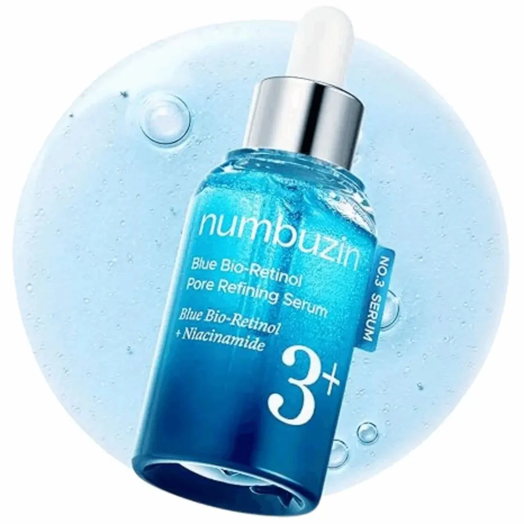 Numbuzin No.3 Blue Bio-Retinol Pore Refining Serum 30ml - Image 2