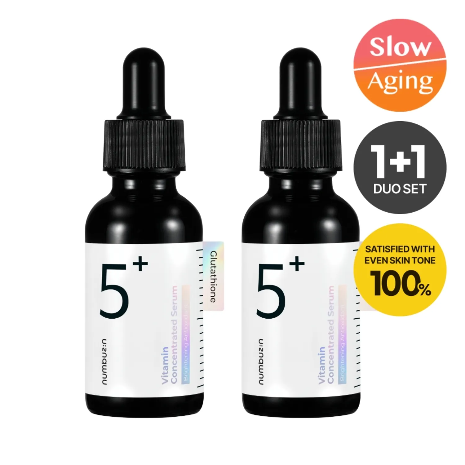 Numbuzin No.5 Vitamin Concentrated Serum Duo Set 30ml+30ml