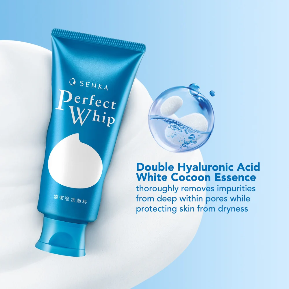 Shiseido Senka Perfect Whip Foam 120g - Image 3