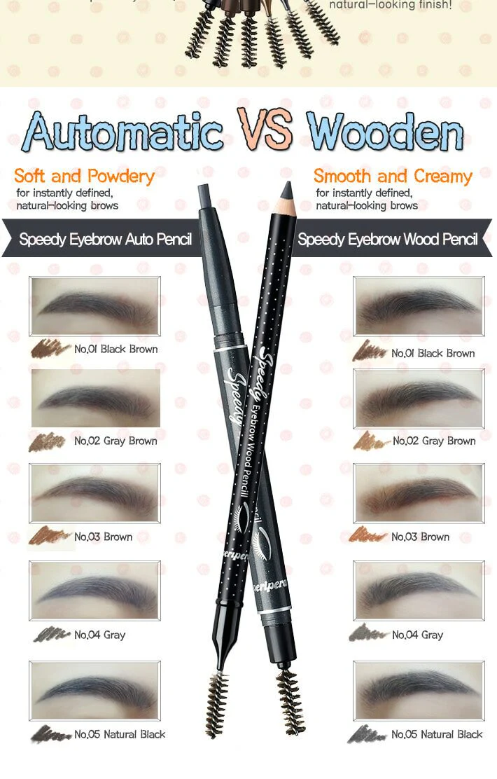 Peripera Speedy Eyebrow Auto Pencil - Image 3