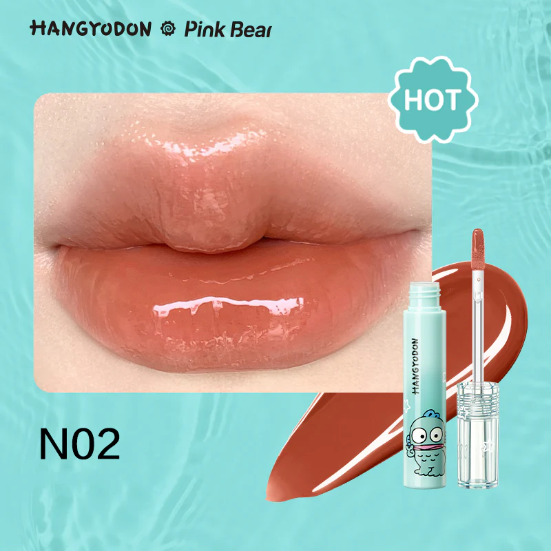 Pink Bear X HANGYODON Lip Gloss 2g - Image 4