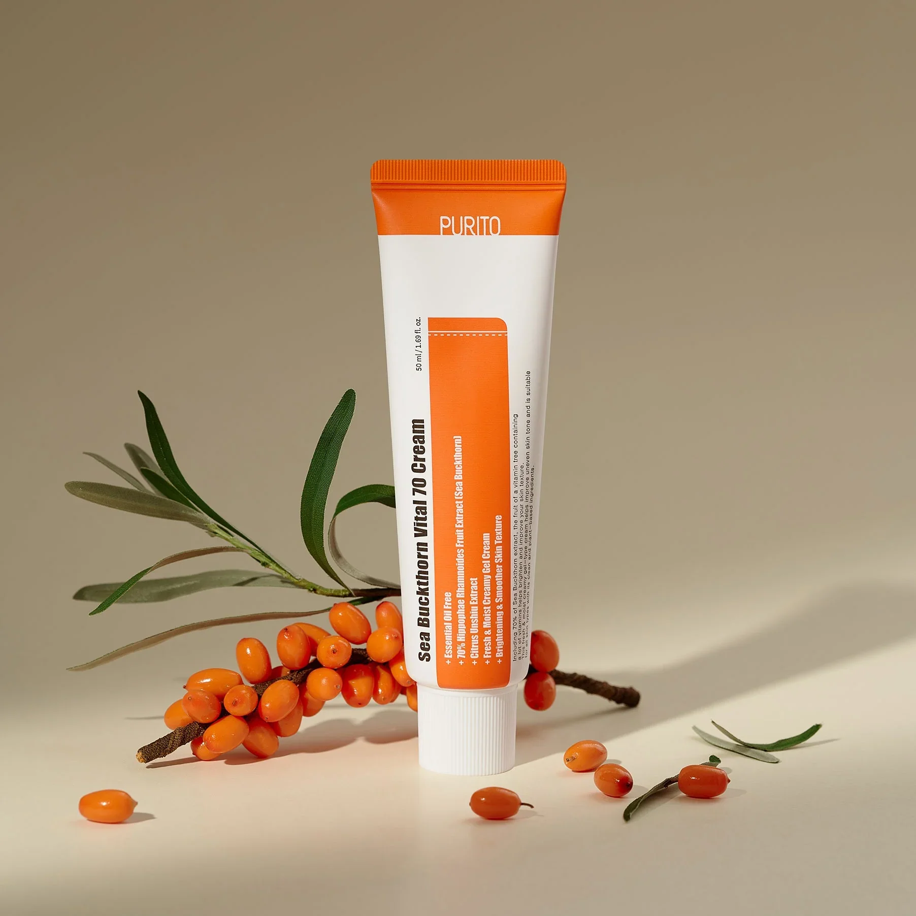 Purito Sea Buckthorn Vital 70 Cream 50ml - Image 2