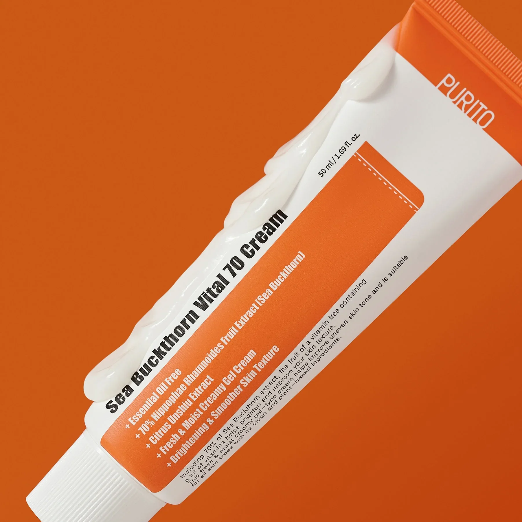Purito Sea Buckthorn Vital 70 Cream 50ml - Image 4