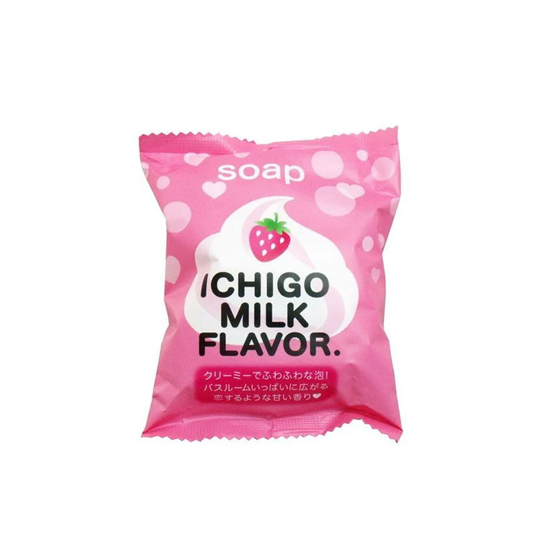 Pelican Soap Putit Berry Soap Ichigo Milk (Strawberry)