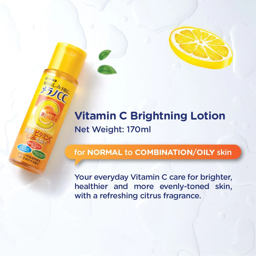Rohto Mentholatum Melano CC Brightening Lotion 170ml - Image 3