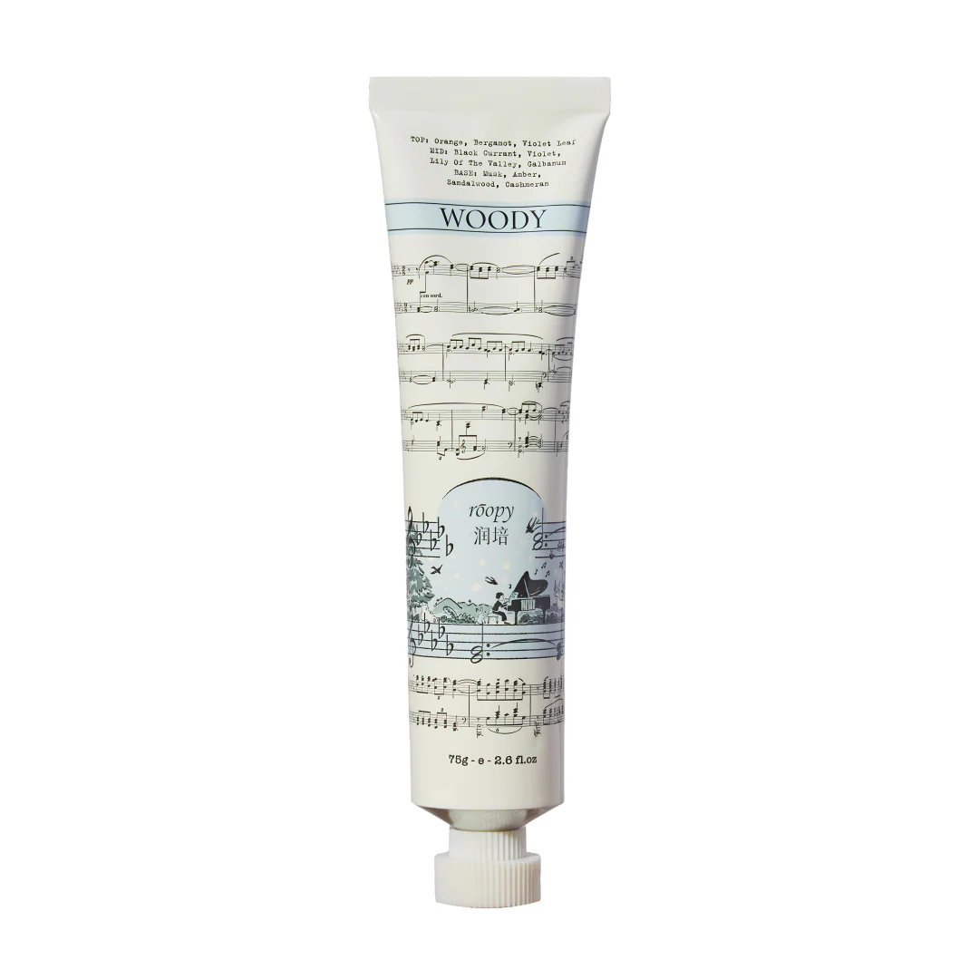 Roopy Fougere Fragrance Essential Oil Hand Cream 75g - Image 2