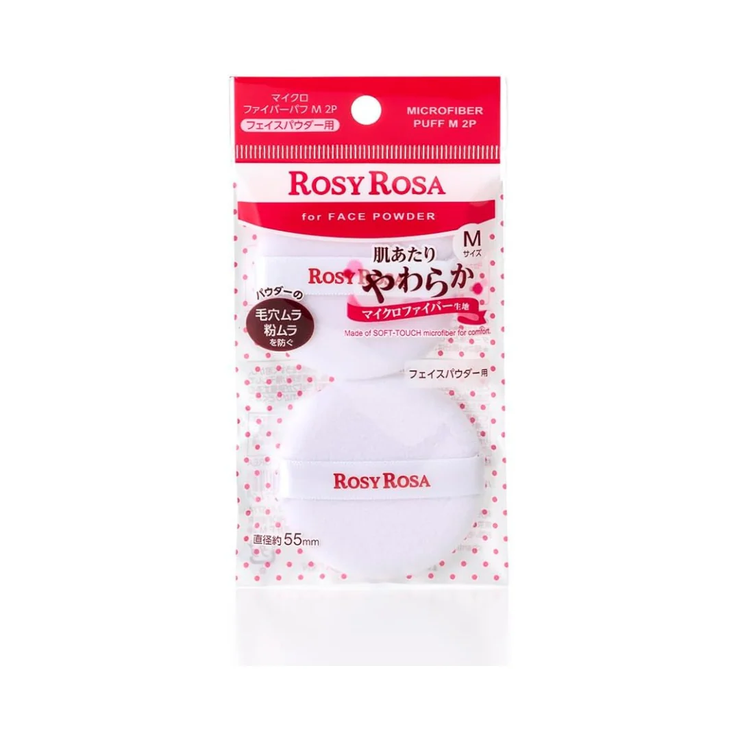 Rosy Rosa Micro Fiber Puff M 2P
