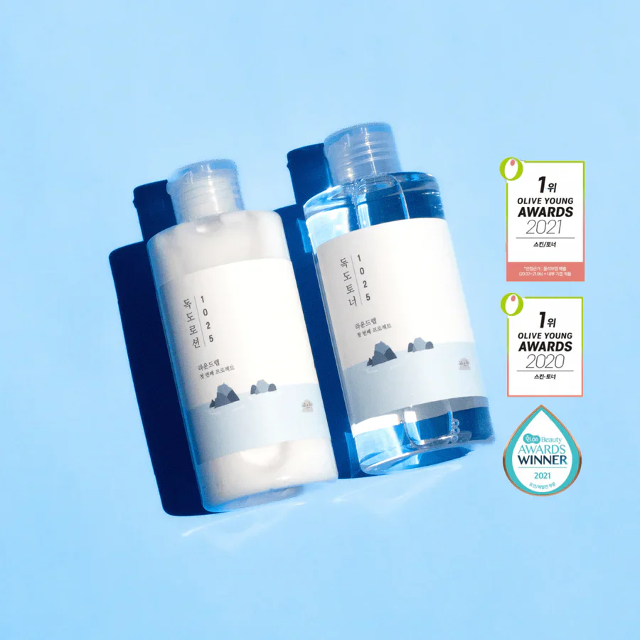 Round Lab 1025 Dokdo Toner + Lotion Duo (200ml+200ml) - Image 5