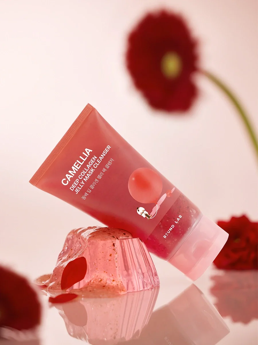 Round Lab Camellia Deep Collagen Jelly Mask Cleanser 150ml - Image 2