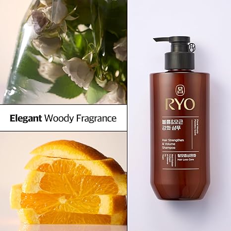 Ryo Black Cloud Volume & Hair Strengthening Shampoo 480ml - Image 3