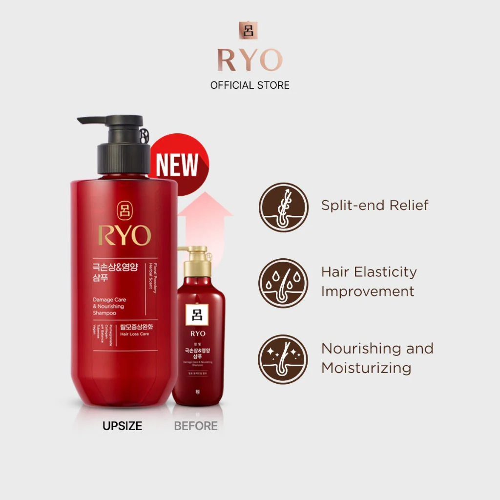 Ryo Damage Care Shampoo 480ml - Image 3