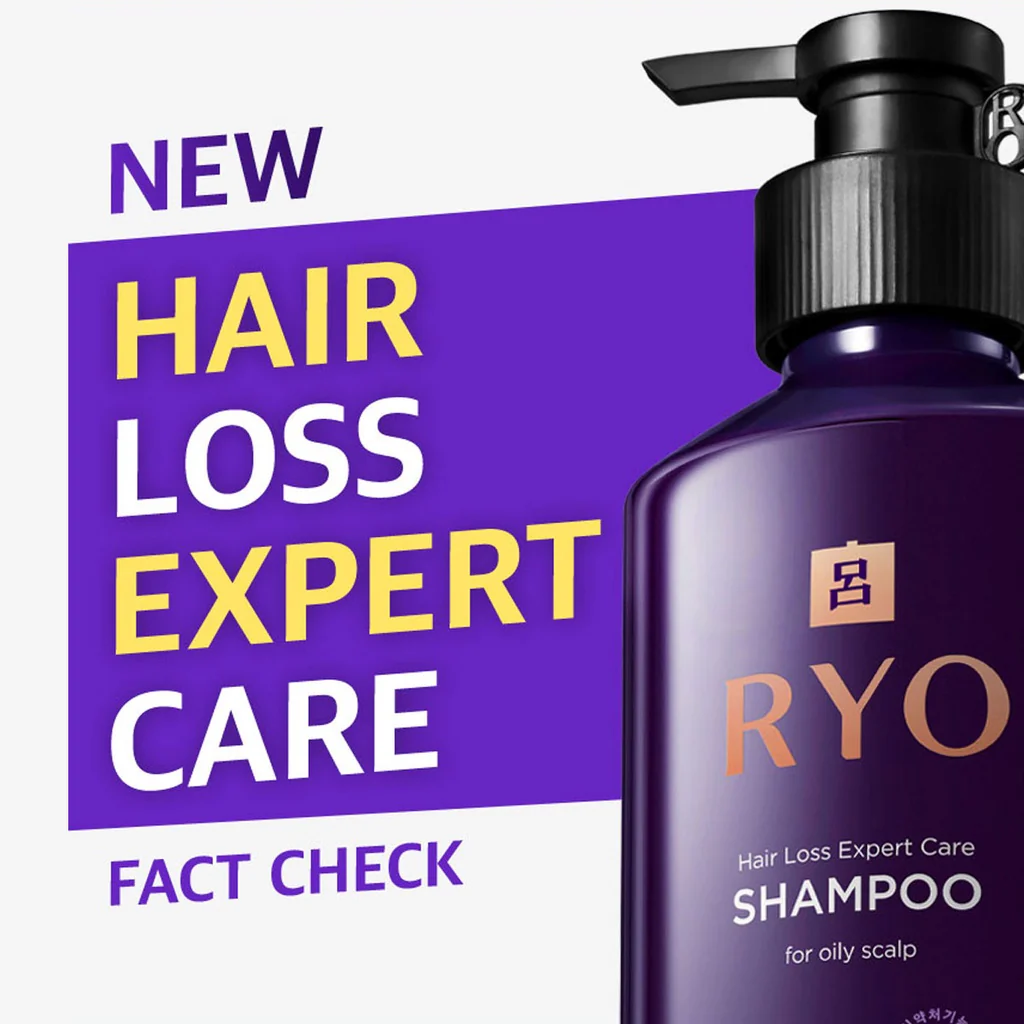 Ryo Hair Loss Care Shampoo 400ml (For Oily Scalp) - Image 2