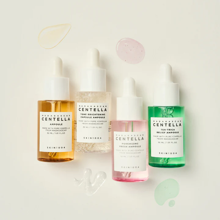 Skin1004 Madagascar Centella Ampoule Kit (Mini Ampoule 4 Types) - Image 4