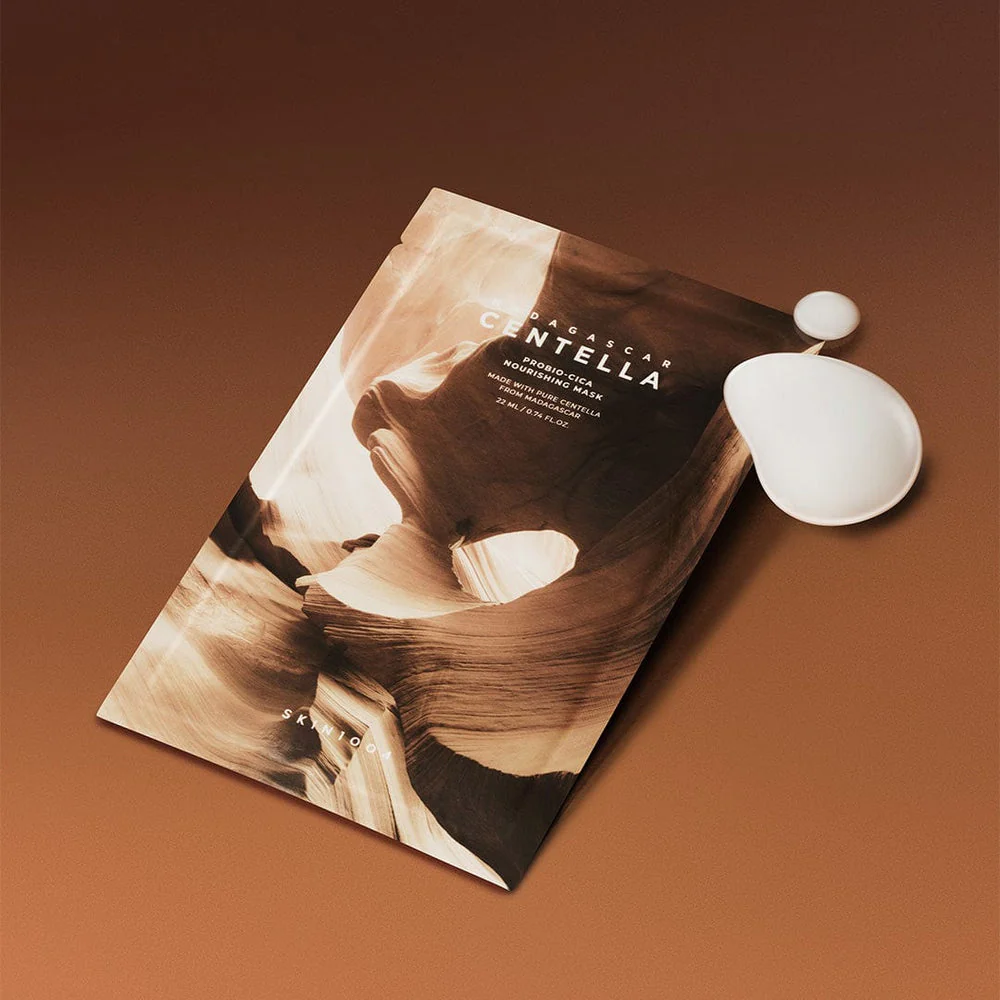 Skin1004 Madagascar Centella Probio-Cica Nourishing Mask 1Pc - Image 2