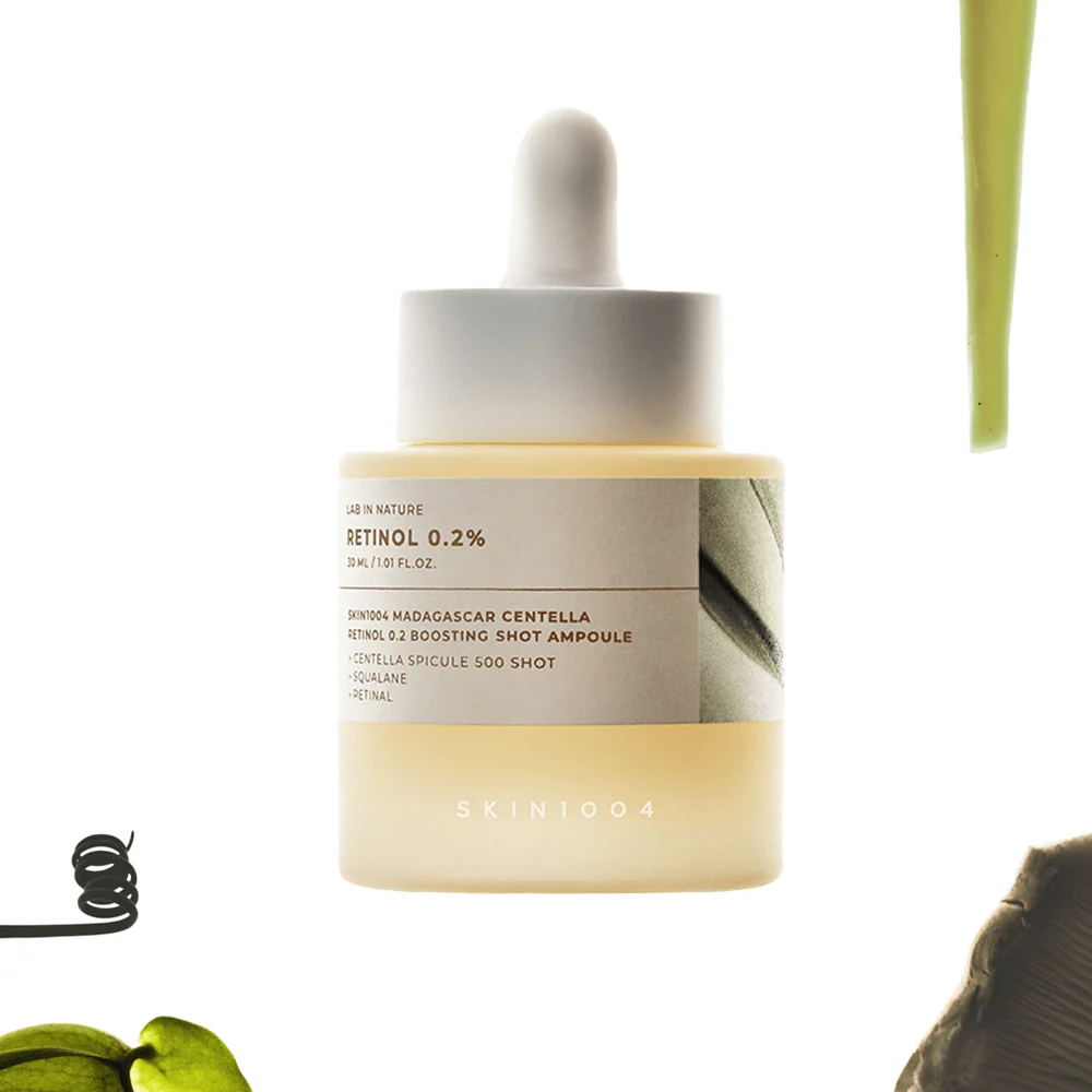 Skin1004 Madagascar Centella Retinol 0.2 Boosting Shot Ampoule 30ml - Image 2