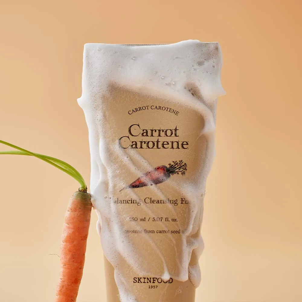 Skinfood Carrot Carotene Balancing Cleansing Foam 150ml - Image 5