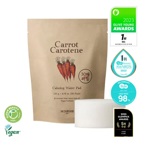 Skinfood Carrot Carotene Calming Water Pad - Image 3