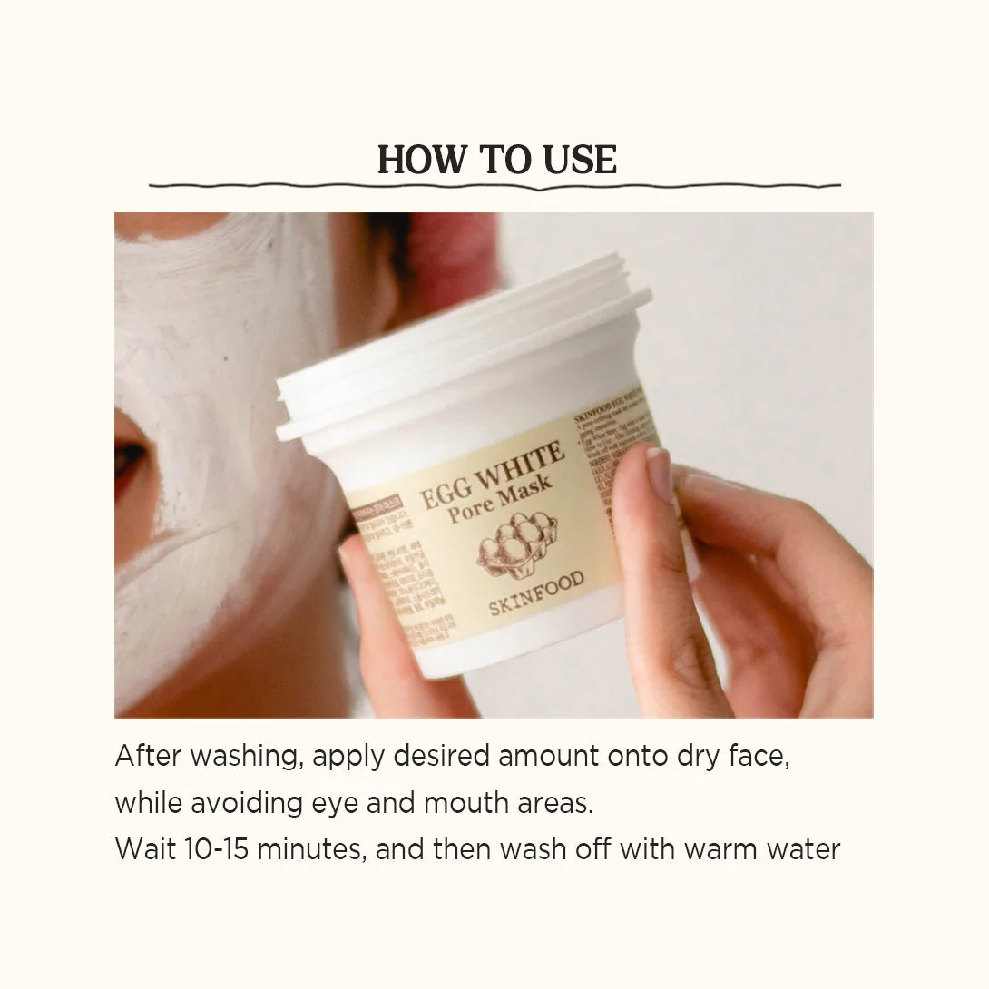 Skinfood Egg White Pore Mask 120g - Image 4