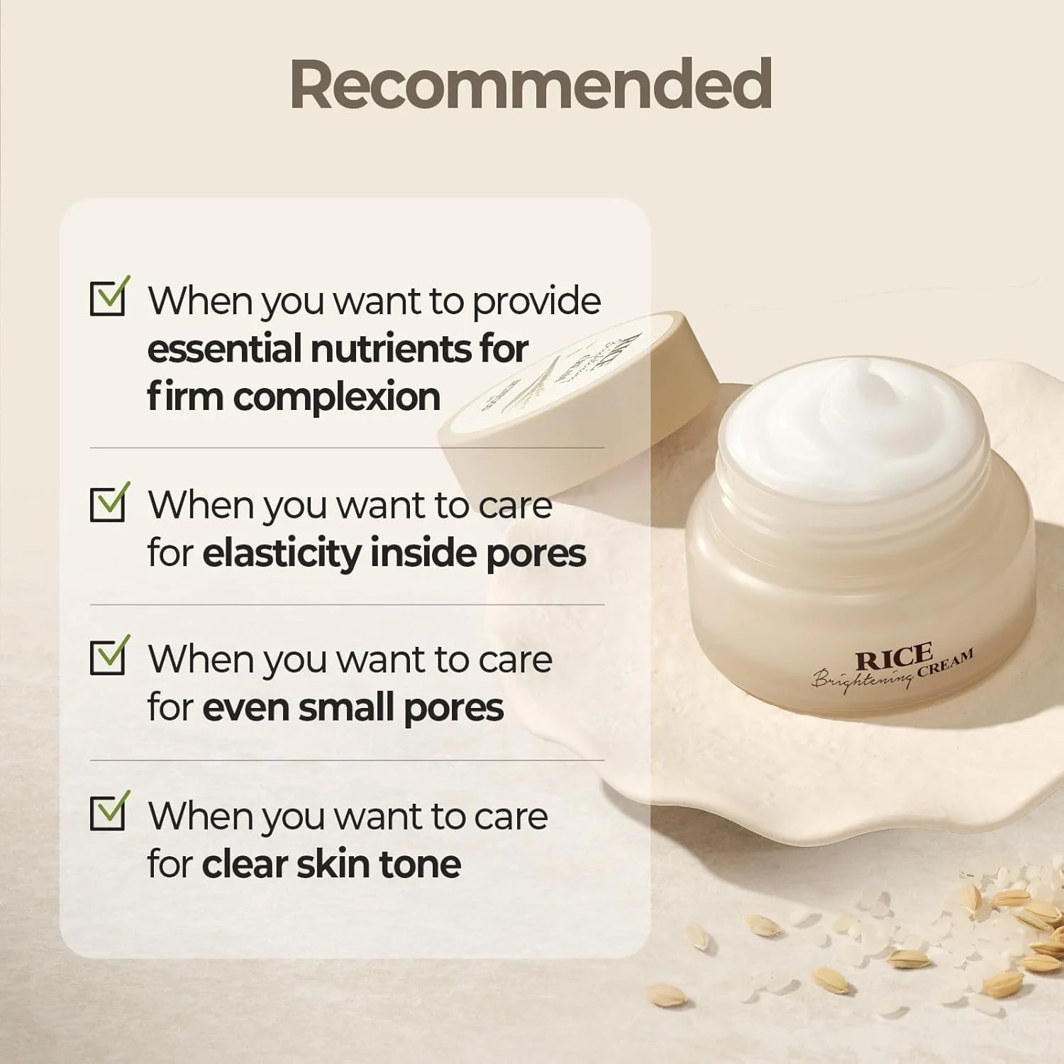 Skinfood Rice Brightening Cream 60ml - Image 3