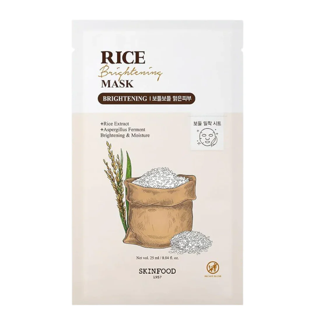 Skinfood Rice Brightening Mask 1pc