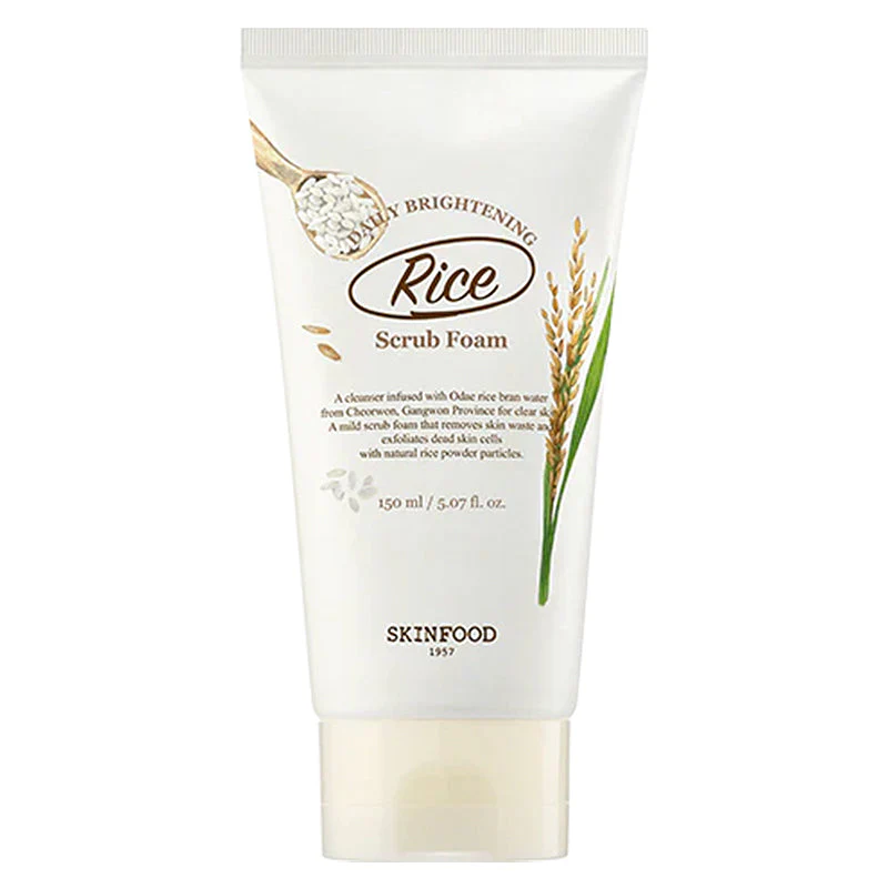 Skinfood Rice Daily Brightening Scrub Foam 150ml