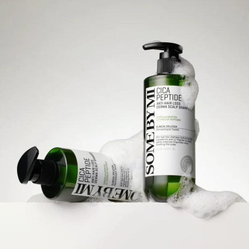 Some By Mi Cica Peptide Anti Hair Loss Derma Scalp Shampoo 285ml - Image 2