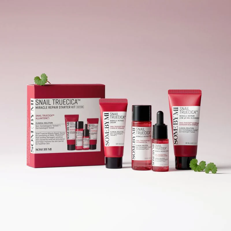 Some By Mi Snail True Cica Miracle Repair Starter Kit 4pc - Image 2