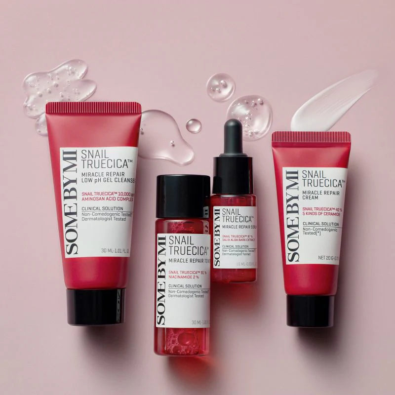 Some By Mi Snail True Cica Miracle Repair Starter Kit 4pc - Image 4