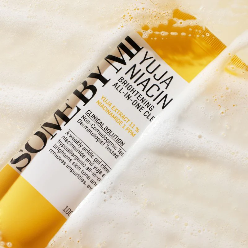 Some By Mi Yuja Niacin Brightening All-In-One Cleanser 100ml - Image 4