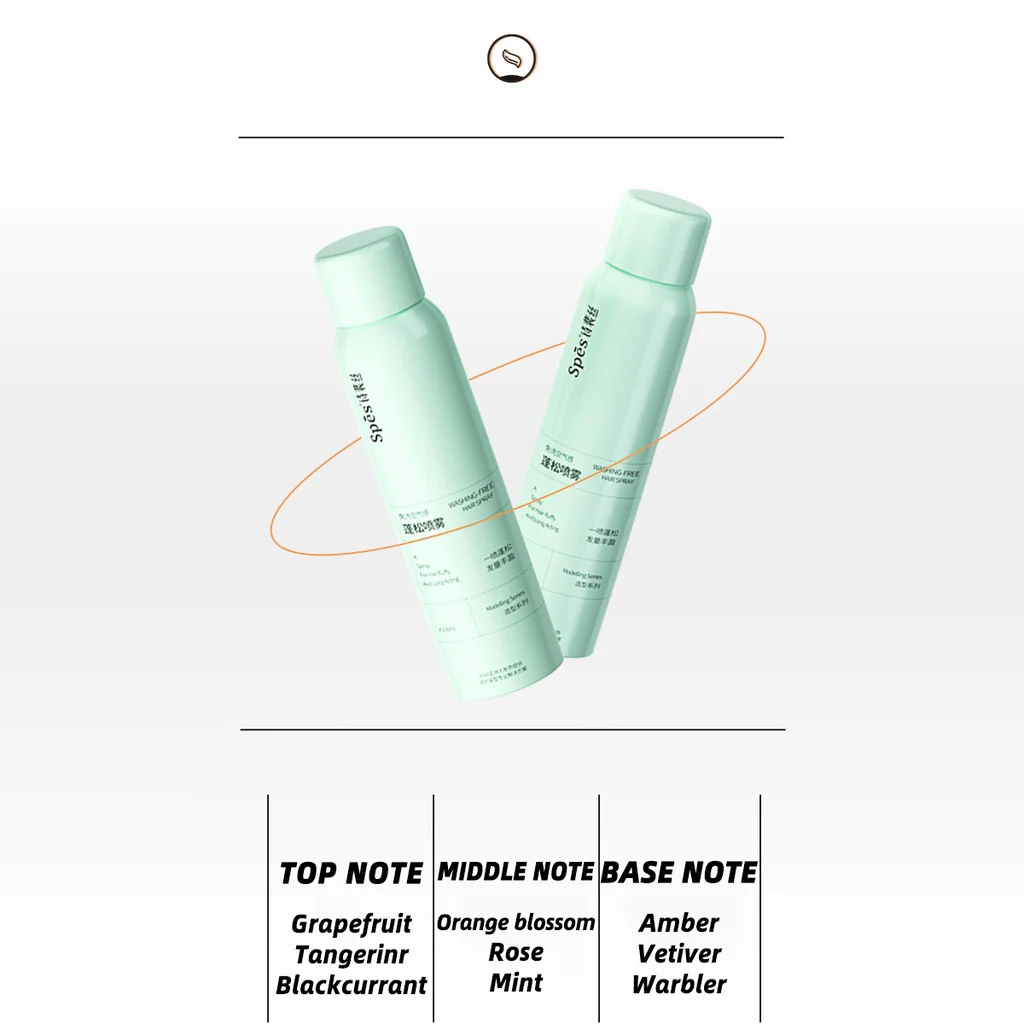 Spes Washing-Free Hair Spray Dry Shampoo - Image 3