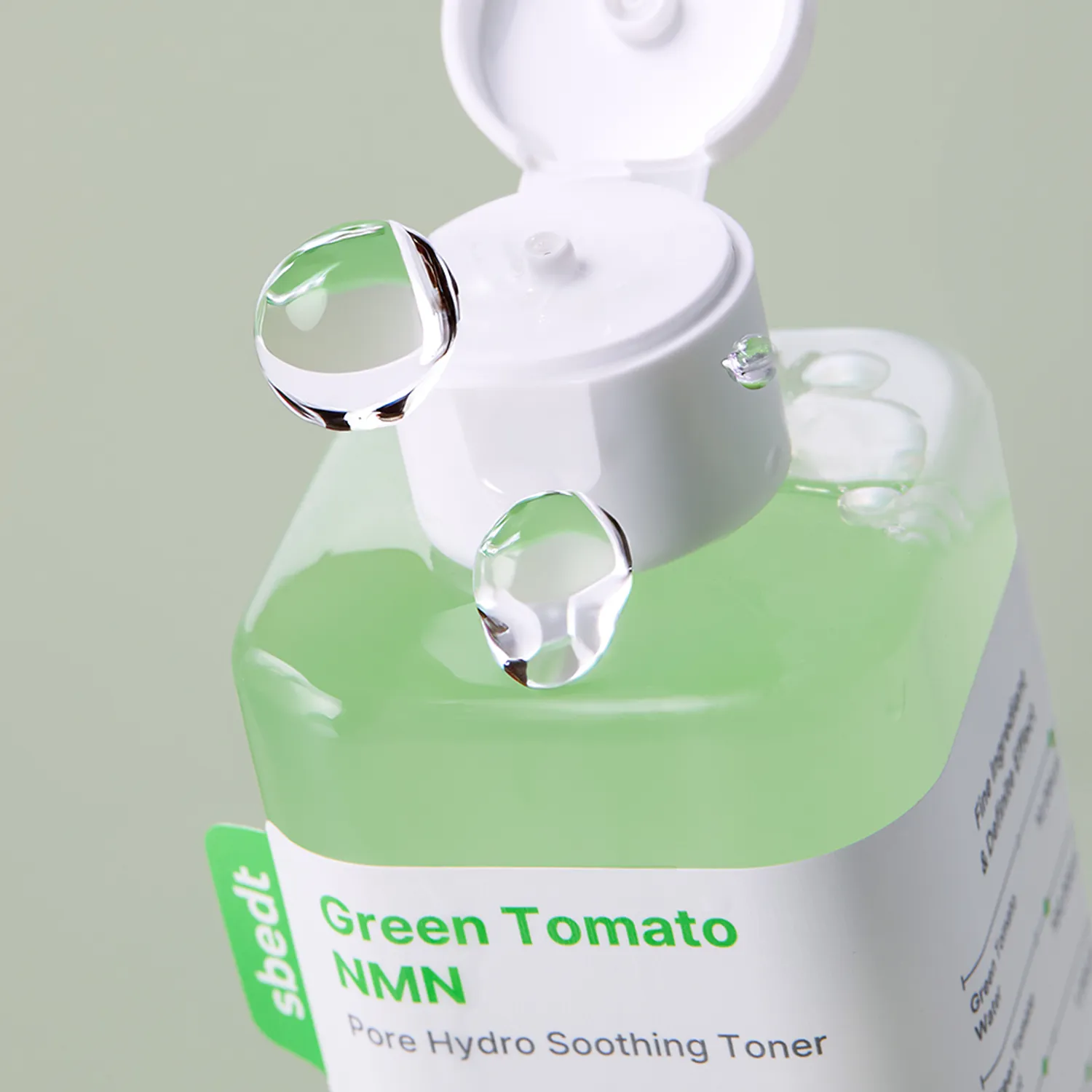 Sungboon Editor Green Tomato NMN Pore Hydro Soothing Toner 350ml - Image 2