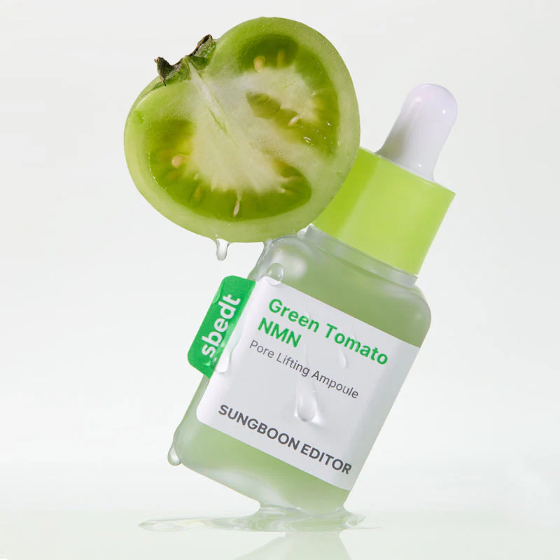 Sungboon Editor Green Tomato NMN Pore Lifting Ampoule 40ml - Image 3
