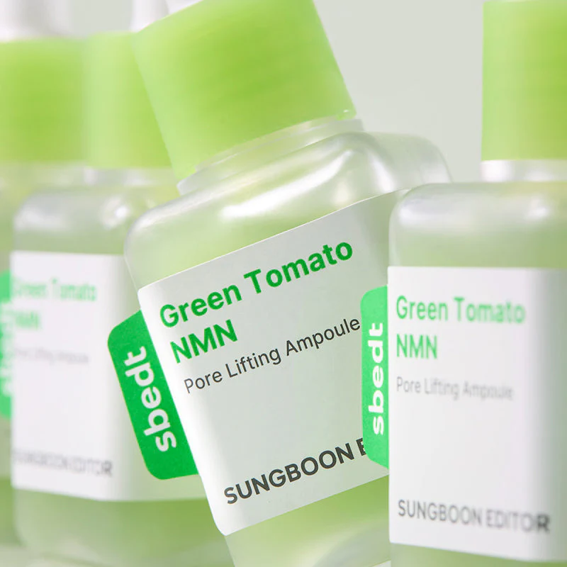 Sungboon Editor Green Tomato NMN Pore Lifting Ampoule 40ml - Image 4