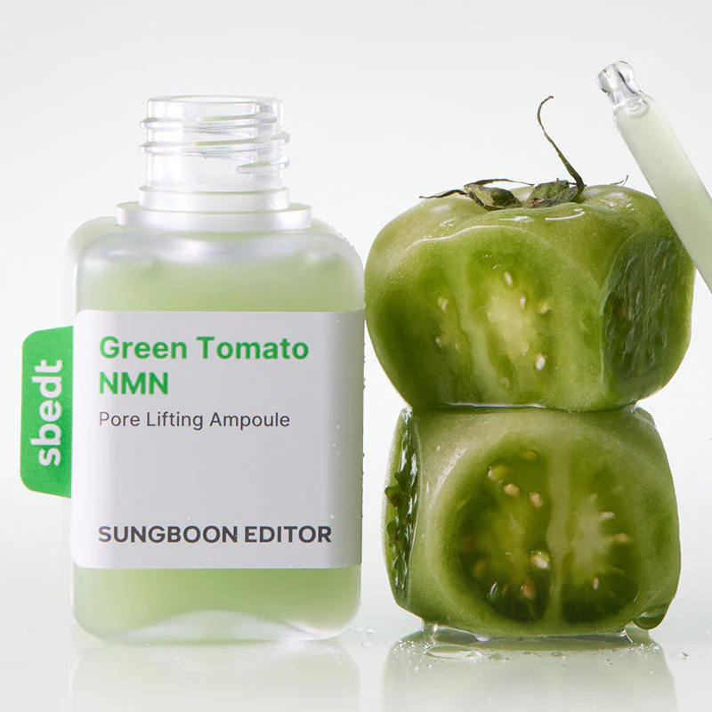 Sungboon Editor Green Tomato NMN Pore Lifting Ampoule 40ml - Image 5