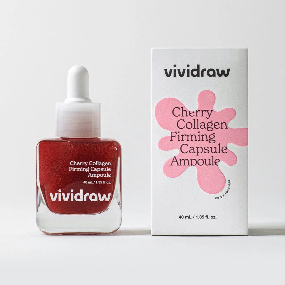 Vividraw Cherry Collagen Firming Capsule Ampoule - Image 3